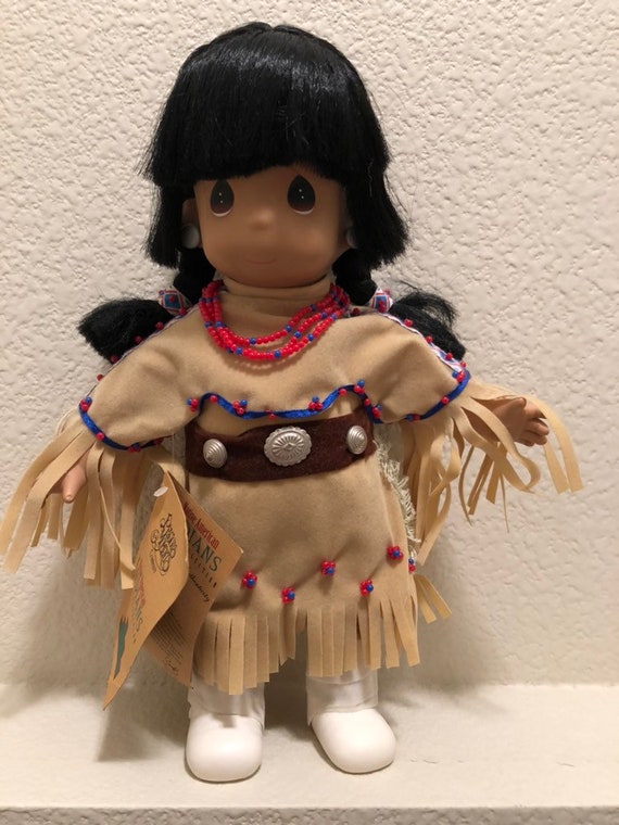 precious moments native american indian dolls
