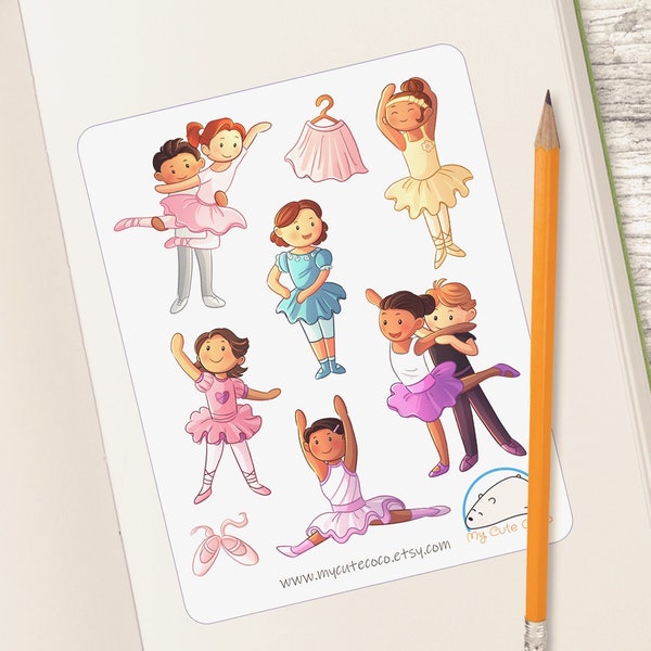 Ballet Stickers - Etsy