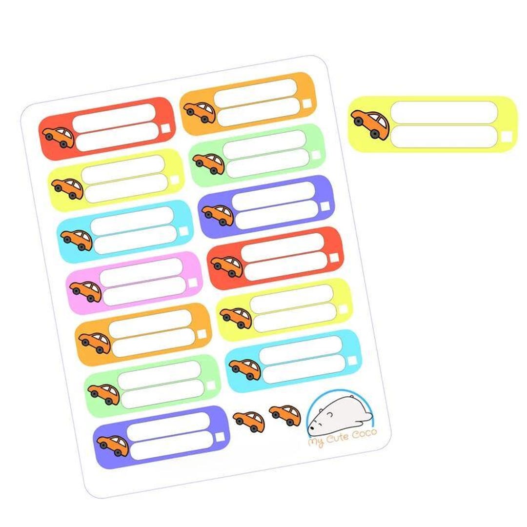 Car Payment Tracker Stickers - Manage Car Repairs and Expenses With ...