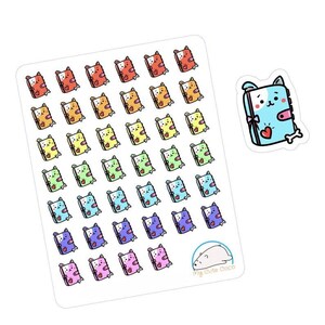 Schattige hondenplannerstickers: decoratieve dagboekaccessoires voor school, werk en persoonlijke organisatie