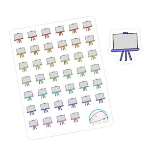 Kleurrijke whiteboardplannerstickers: essentiële hulpmiddelen voor school, werk, presentaties en organisatie