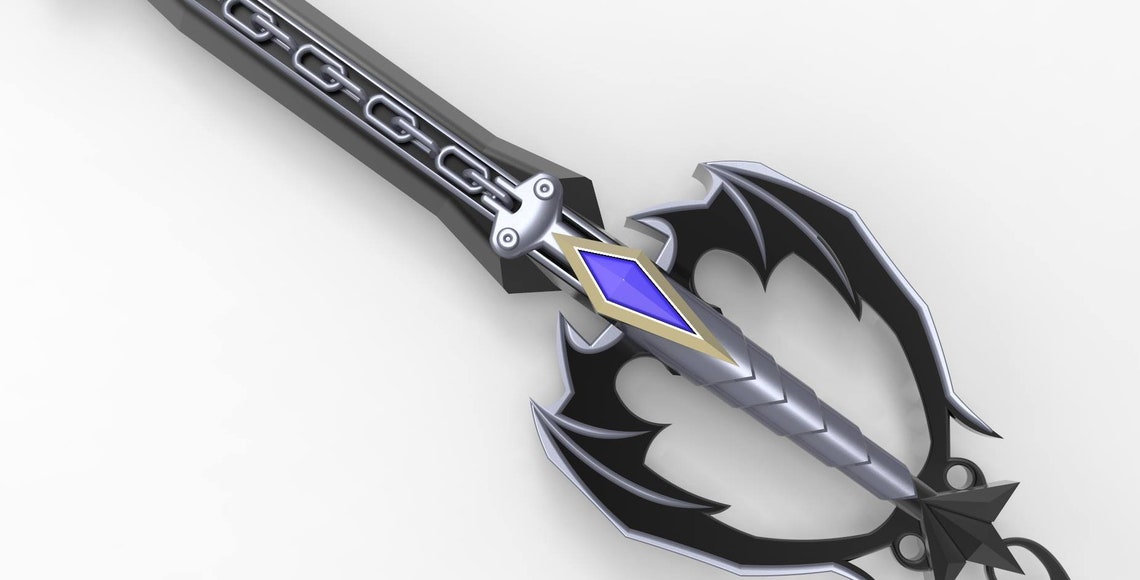 DIGITAL 3D MODEL Oblivion Keyblade From Kingdom Hearts Cosplay Etsy