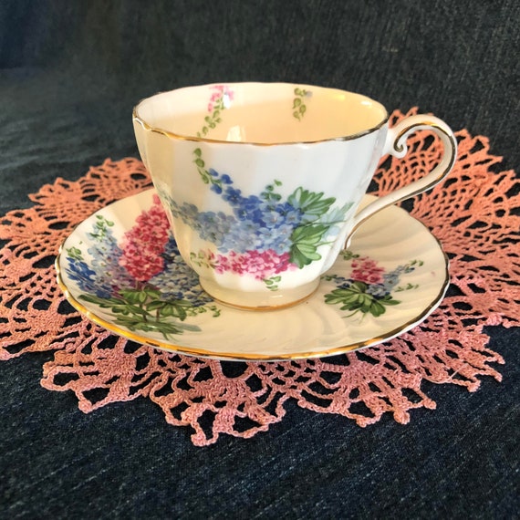 Aynsley Floral Cup & Saucer