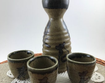 OMC Japan Sake Set Ceramic / Clay Set