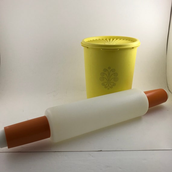Vintage Tupperware Fill and Chill Rolling Pin Etsy