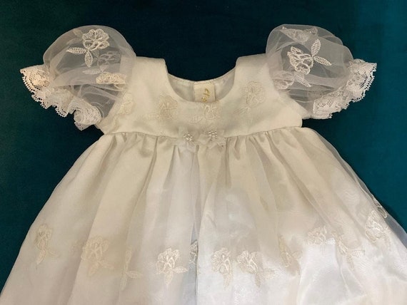 Vtg Infant Natalie's Baptismal Gown - image 1