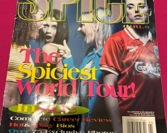 98’ Gold Collectors Series Entertainment Magazine, Spice Girls Cover