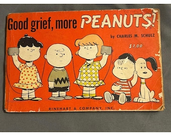 Hey, Peanuts! (1954) by Charles Schulz - Charlie Brown, Snoopy
