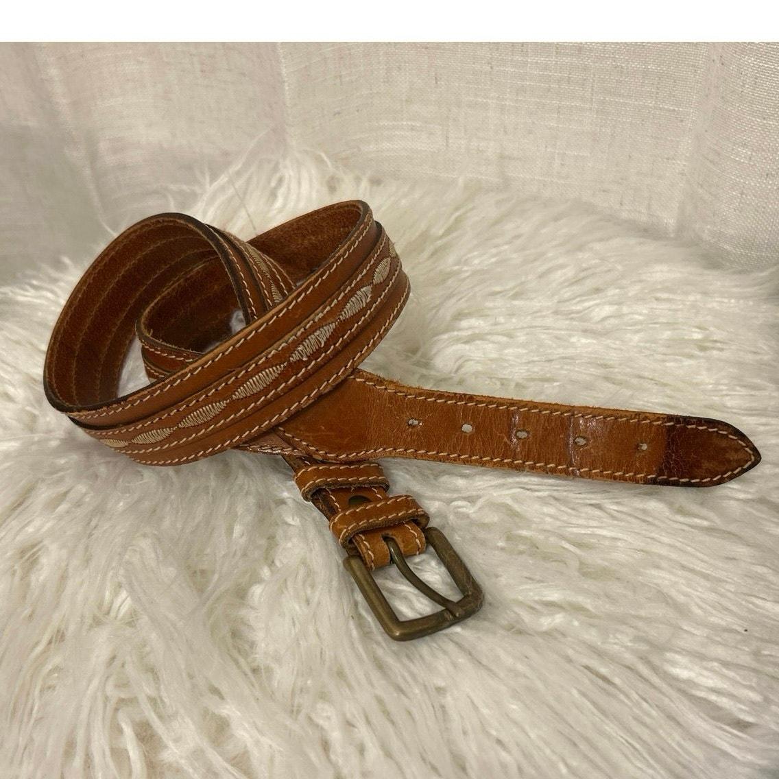 Banana Republic Leather Belt - Etsy display picture 3