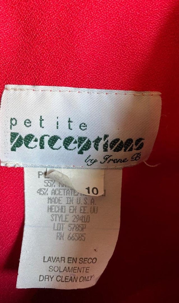 80's Nautical Pant Suit, Petite Perceptions by Ir… - image 6