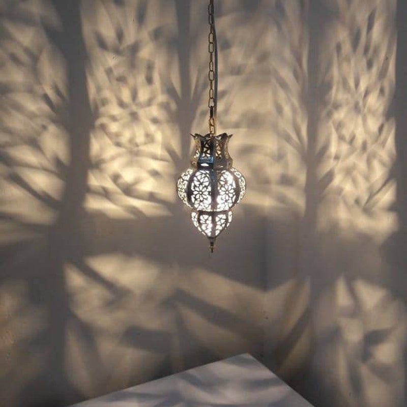 Small Moroccan Silver Lamp Gives Hurricane Shadows On The Ceiling And Walls Hanging Lampshade From Marrakesh But Strong Odista Com Small Moroccan Silver Lamp Gives, How To Get A Ceiling Lampshade Off The Wall