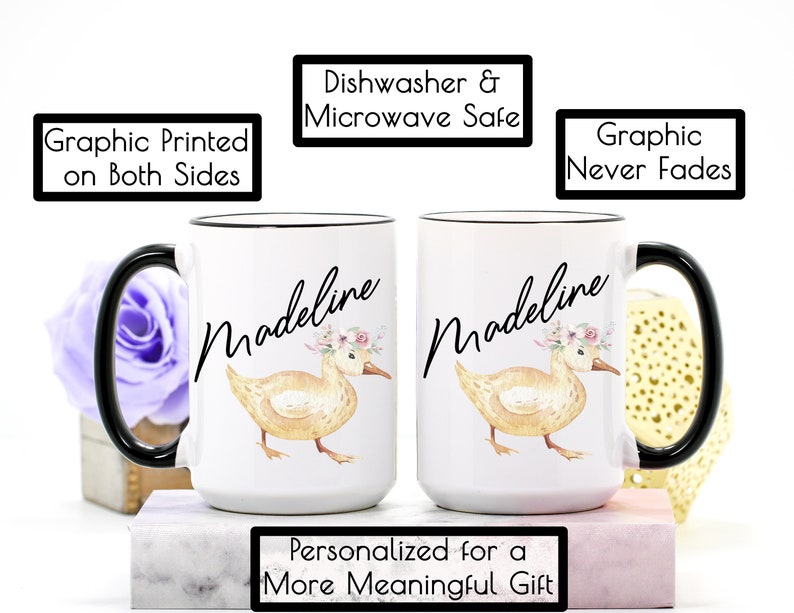 Duck Mug Duck Gifts for Duck Lovers Personalized Farm Etsy Australia