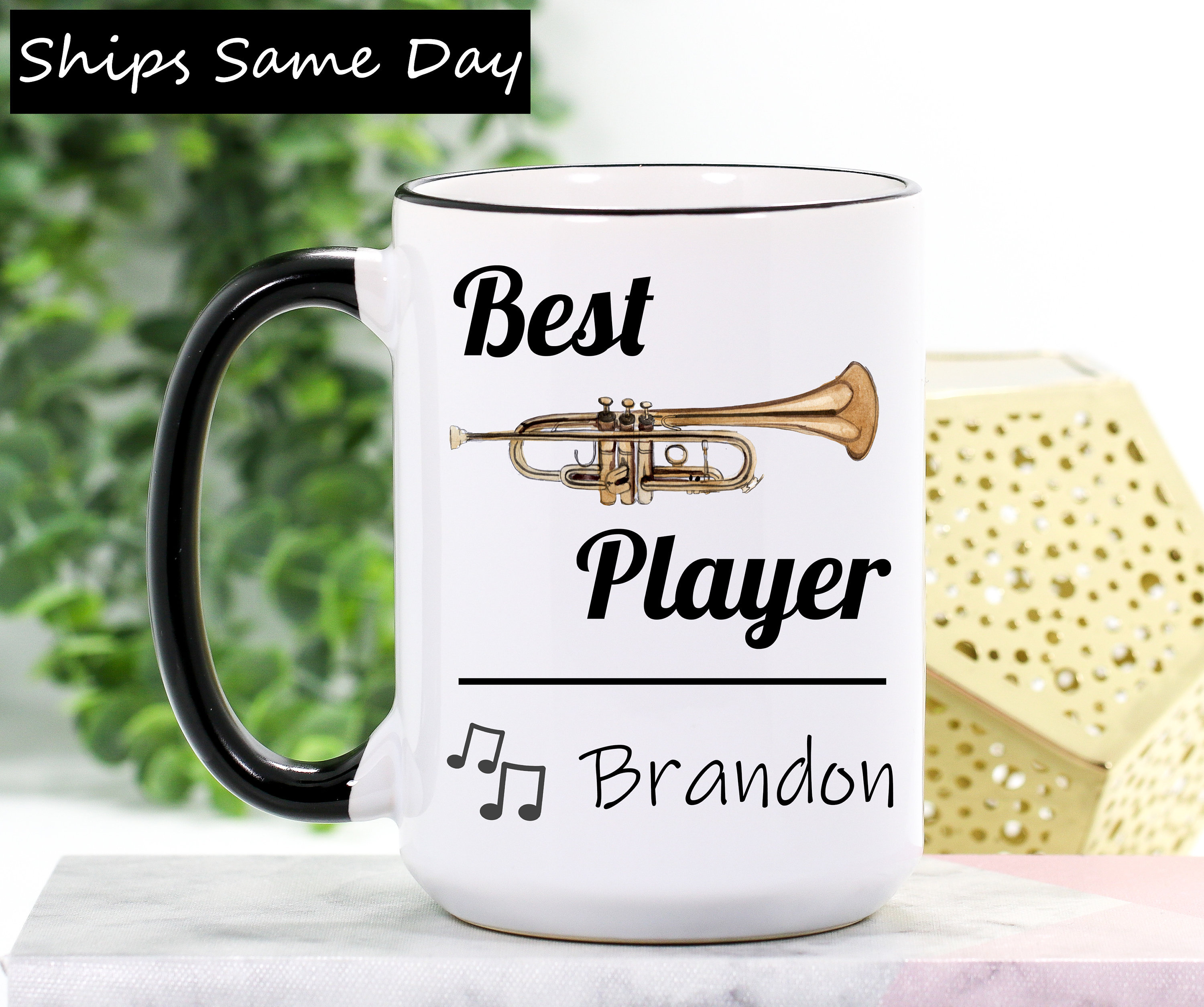 Trumpet Mug Trumpet Gifts Trumpet Player Gift Musician Etsy UK