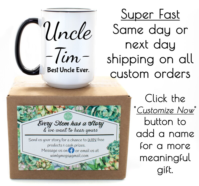 Best Uncle Ever Mug Uncle Coffee Mug Uncle Christmas Gifts