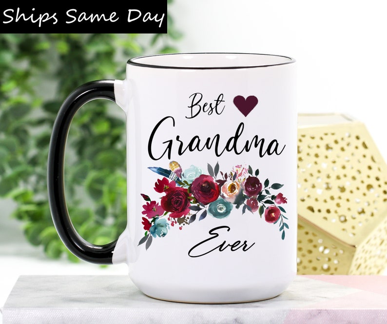 Grandma Mug Best Grandma Gifts Grandma Coffee Cup Best Etsy