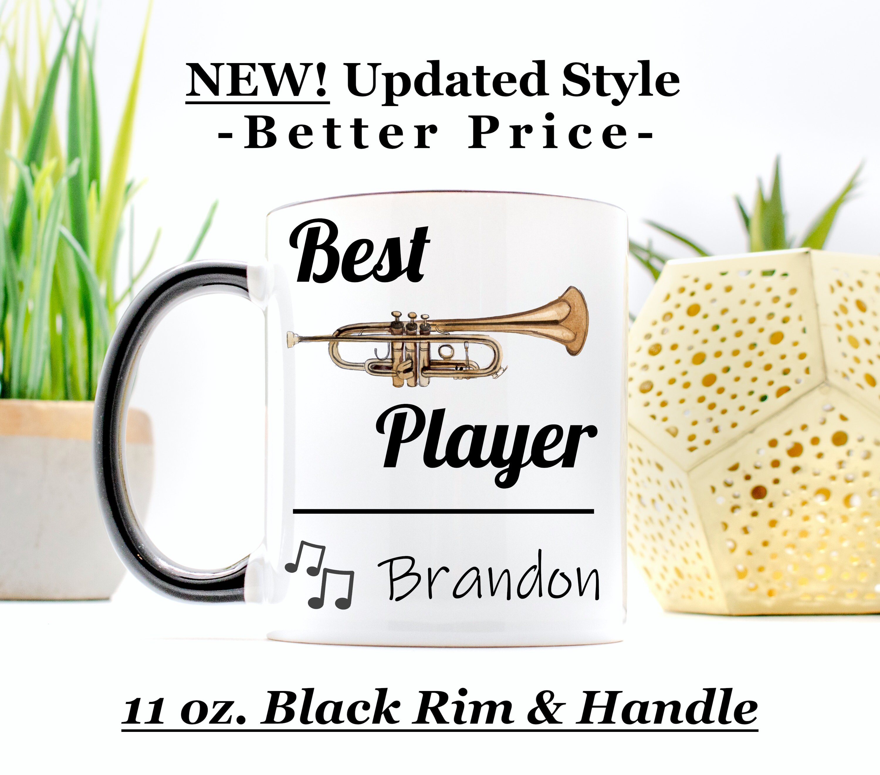 Trumpet Mug Trumpet Gifts Trumpet Player Gift Musician Etsy UK