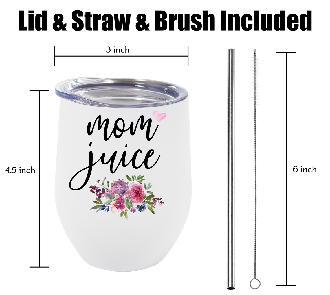 Mom Juice Wine Tumbler Mom Juice Tumbler for Mom Mom Juice Etsy