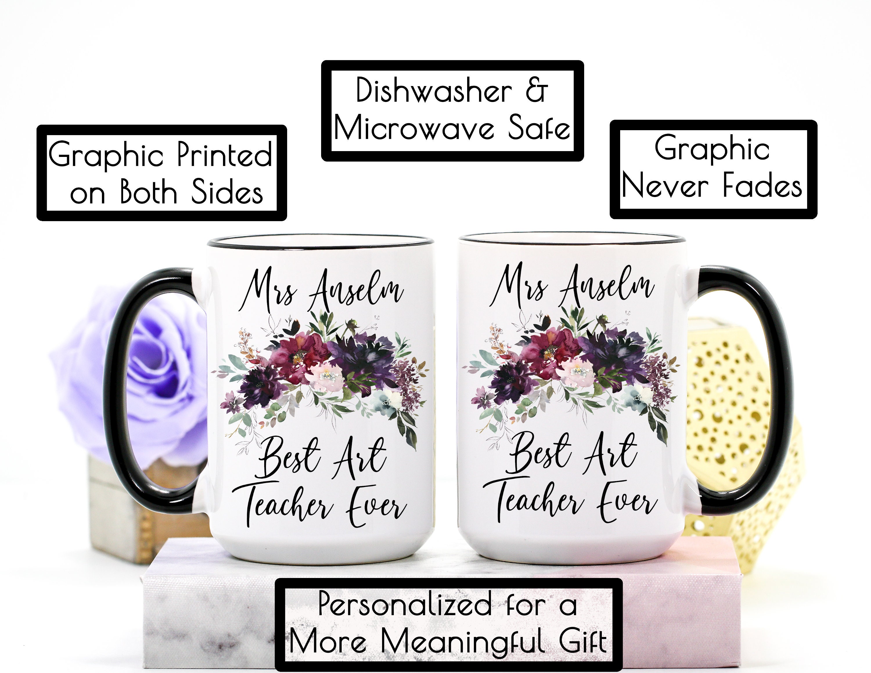 Art Teacher Mug Art Teacher Gifts Art Teacher Cup Etsy