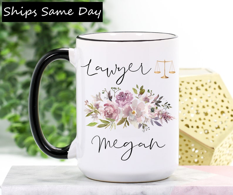 Lawyer Mug for Women Lawyer Gift for Women Lawyer Coffee Etsy