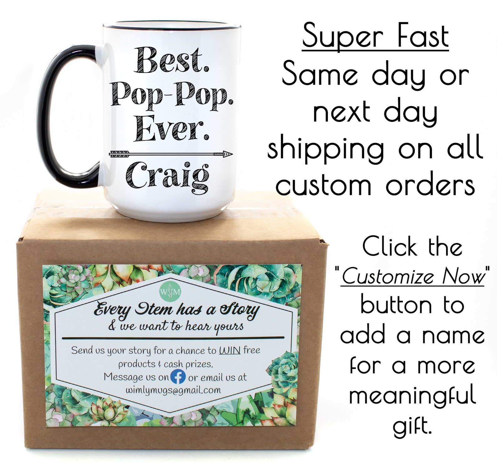 Best Pop Pop Ever Mug Pop Pop Mug Personalized Pop Pop Etsy