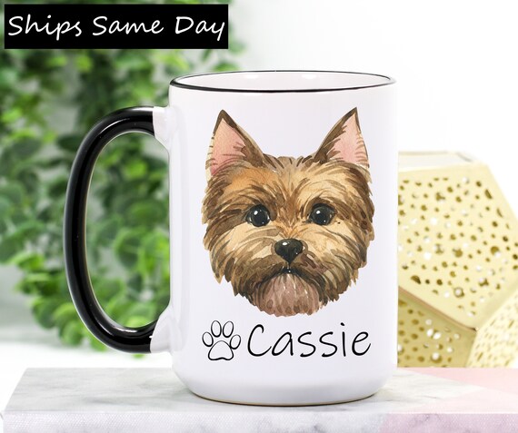 yorkie mug