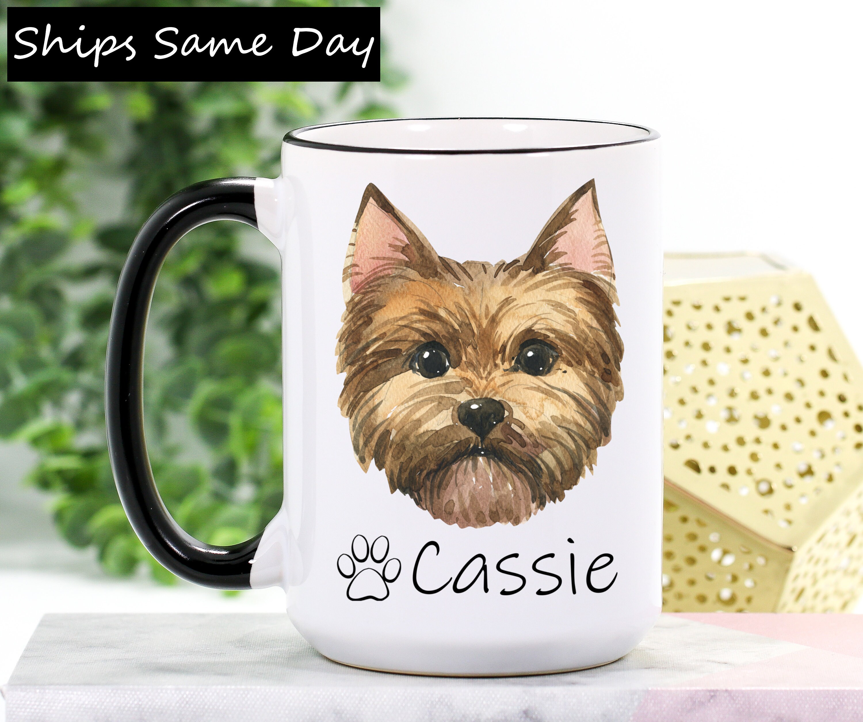 yorkie mug