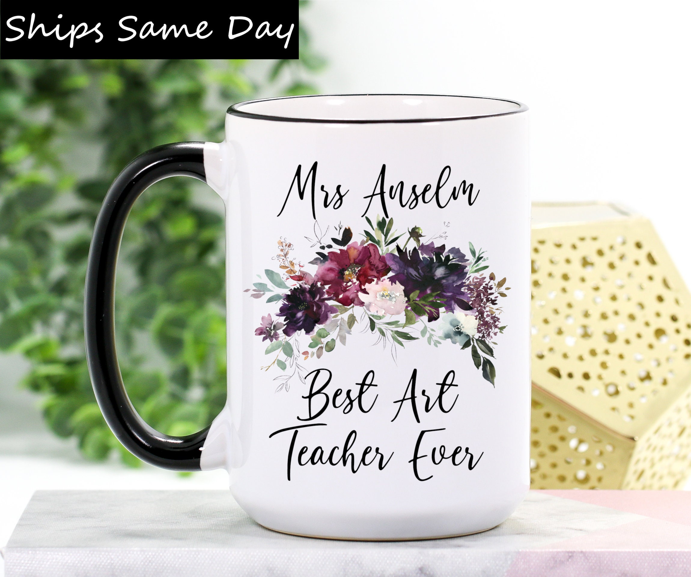 Art Teacher Mug Art Teacher Gifts Art Teacher Cup Etsy