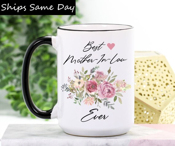 to the best mother in law mug