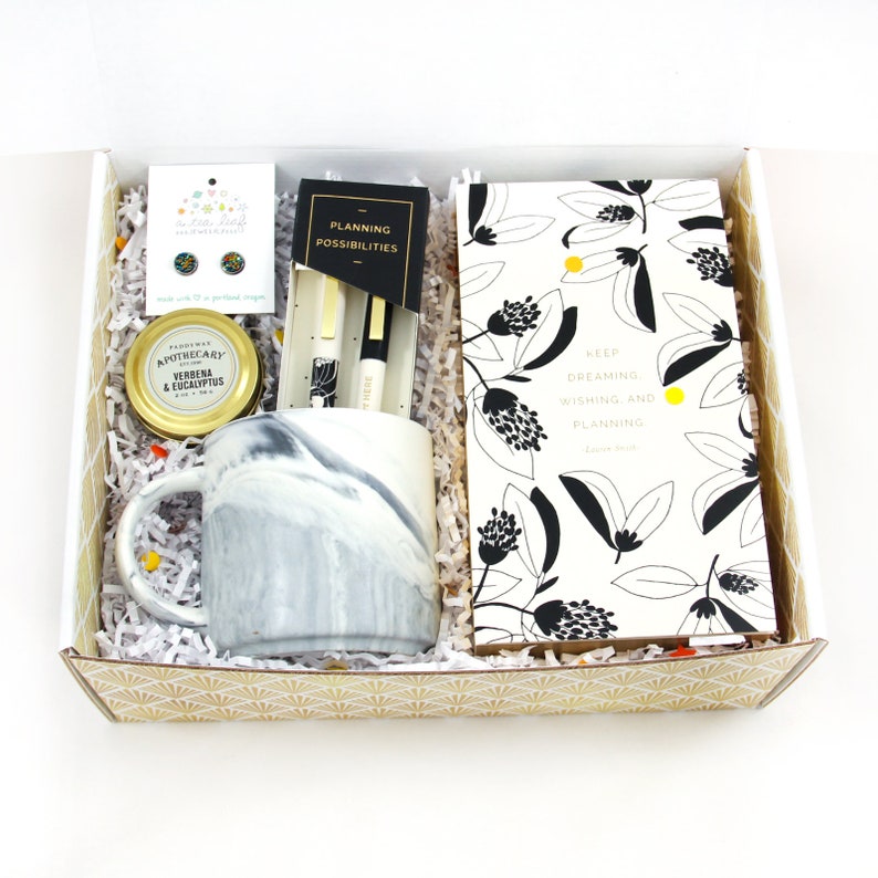 New Job Gift Congratulations Gift Box Job Promotion Girl Etsy