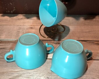Vintage 1980s Melamine Melaware Jug And Sugar Bowl Deadstock Brown Cream