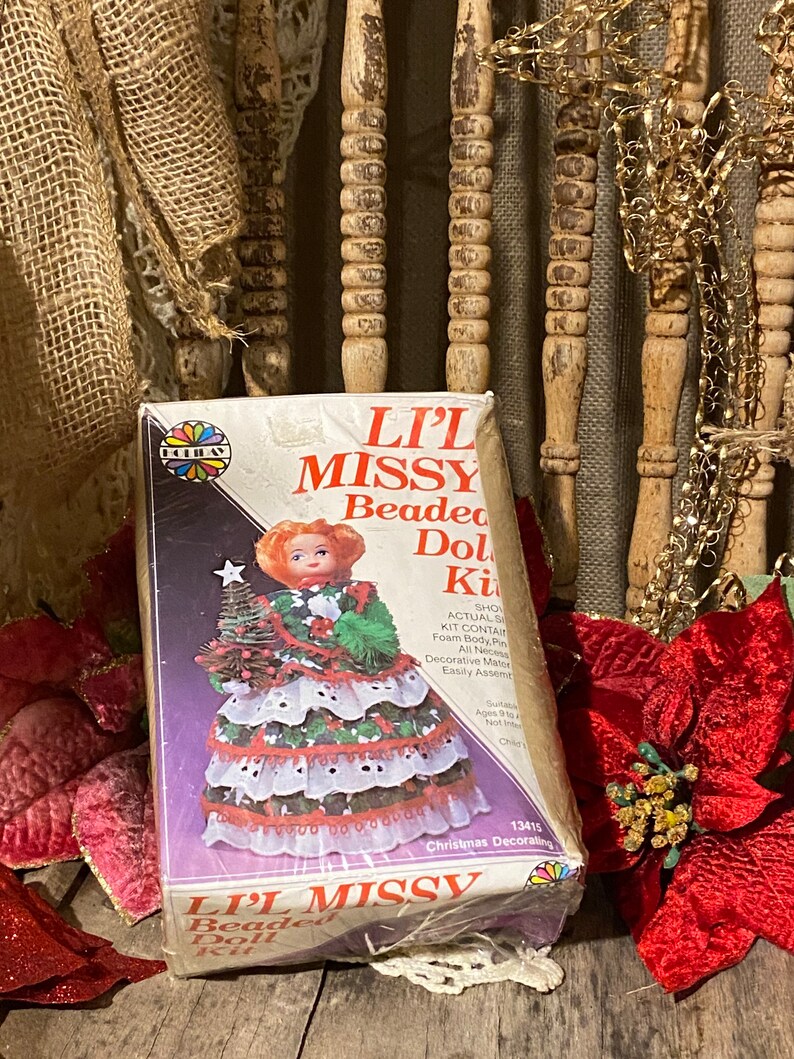 Vintage Lil Missy Beaded Doll Kit 13415 Walco/holiday Etsy
