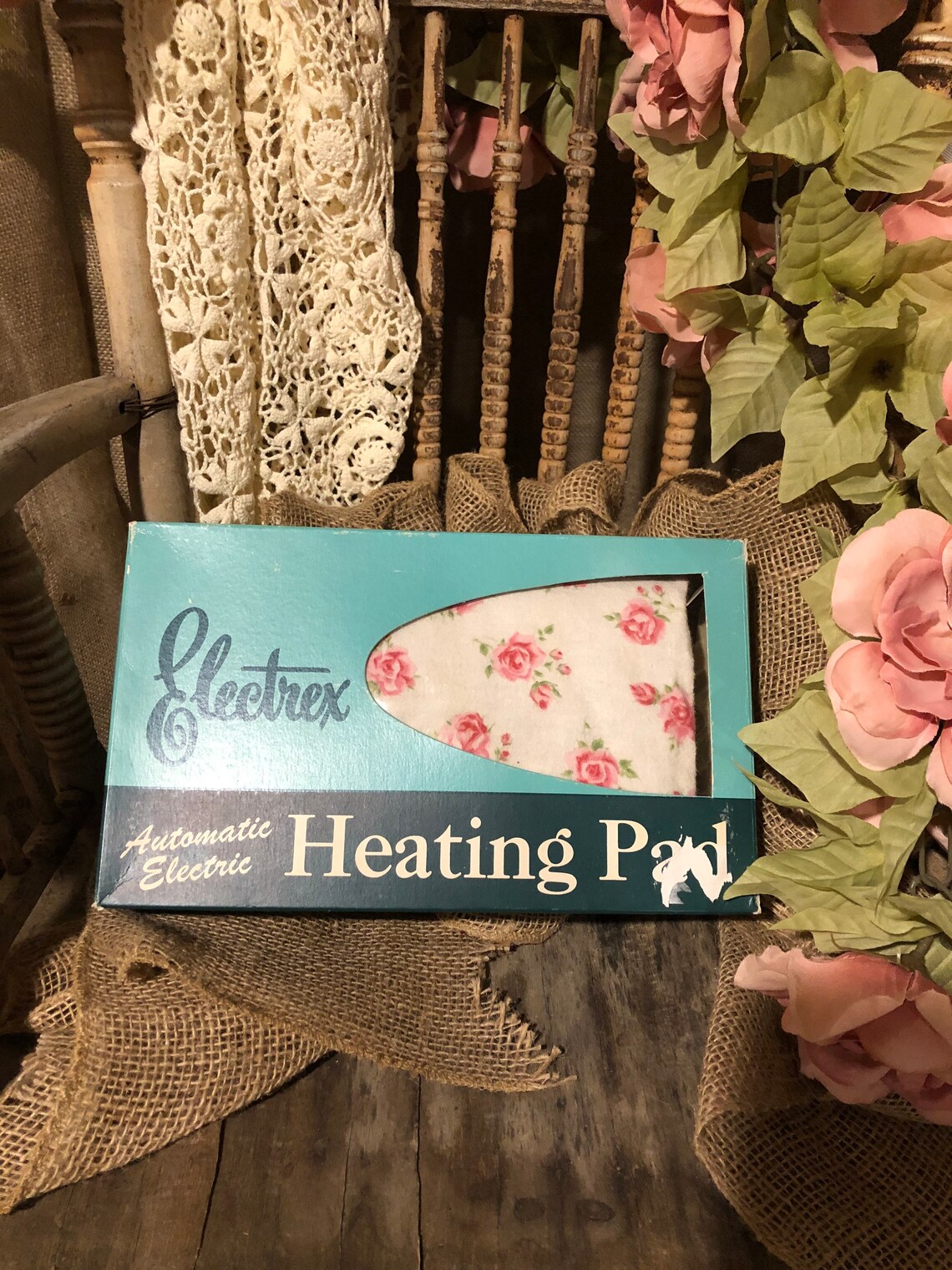 Vintage Electrex Rexall Drug Co Automatic Electric Heating Pad Etsy