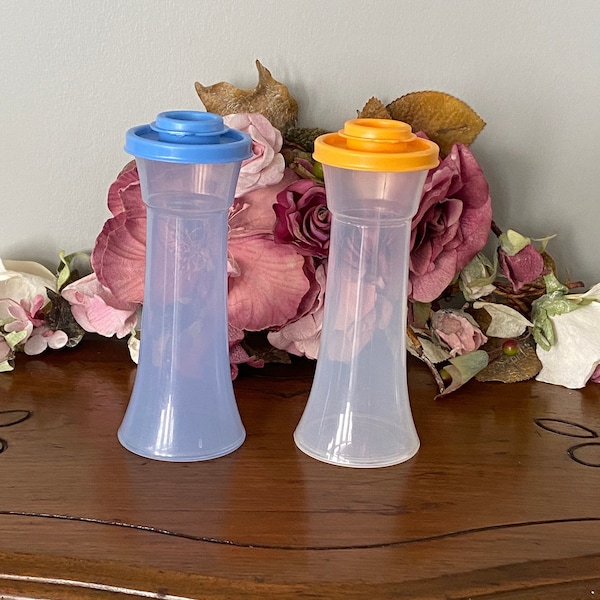 Tupperware Salt and Pepper Shakers Etsy