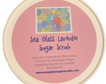 Natural Lavender Sugar Scrub