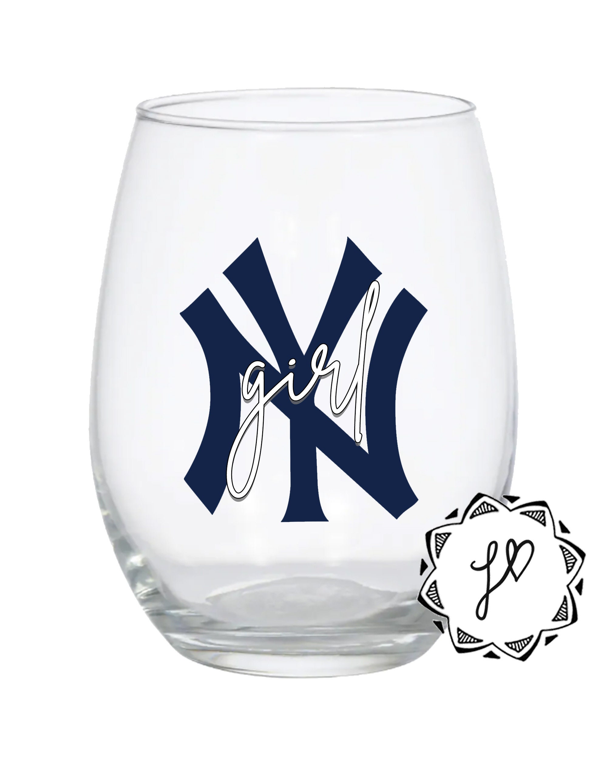 New York Yankees Large Plastic Cup Glass Souvenir Drink Beer Baseball MLB 7  Tall Packerware 009927 