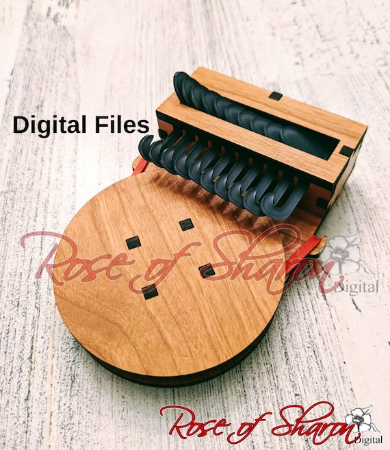 DIGITAL Mini Loom SVG File for Darning, Speedweve Type, Small Loom