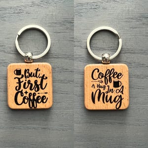 Coffee Keychain