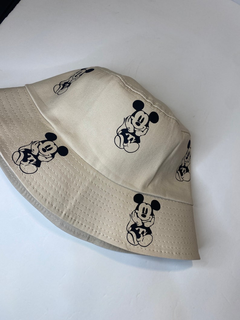 Mikey Mickey Mickey Bucket Hat Adult, Young Adult nude without ears