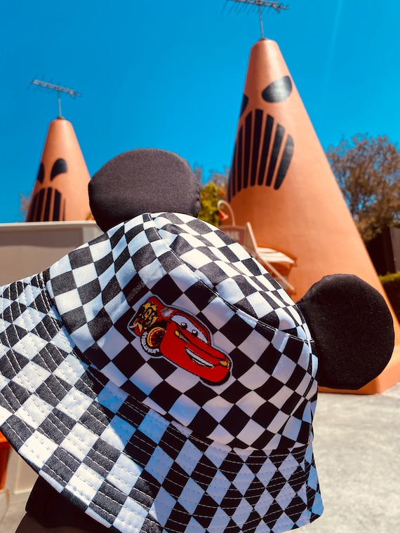 Lightning mcqueen bucket hat sale