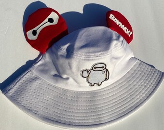 Big Hero 6 , bay max bucket hat (adults and young adults )