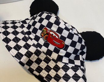 Lighting McQueen bucket hat (Adult size and kid size )