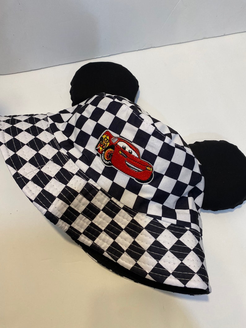 Lighting McQueen bucket hat Adult size and kid size image 1