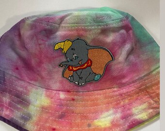 Disney Tie dye buckets hats -small head adults