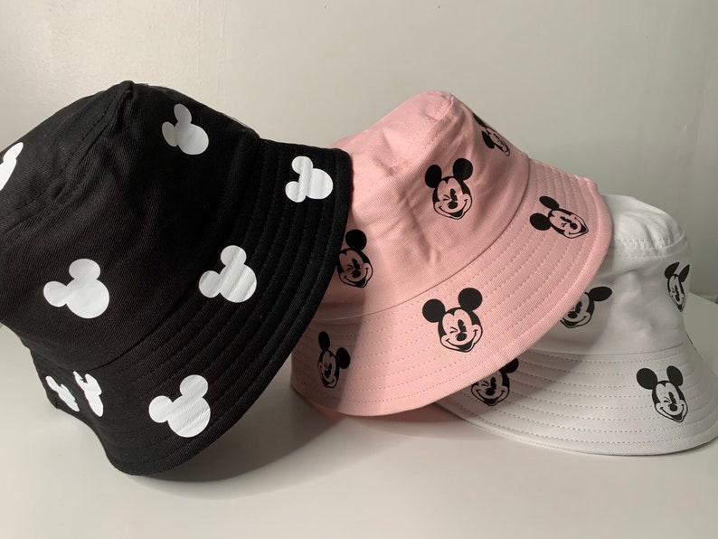 Childrens Mickey All Over bucket Hat image 1