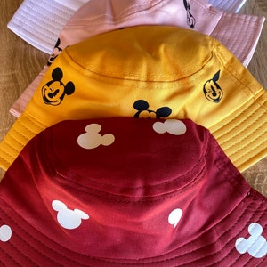 Childrens Mickey All Over bucket Hat image 2