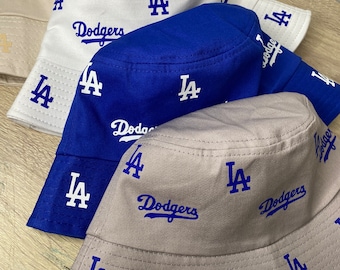 LA Dodgers all over bucket hat