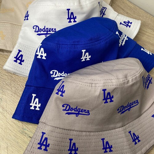 La Dodgers Bucket Hat Etsy