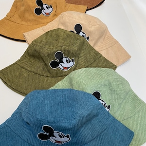 Mickey corduroy Bucket Hat (Adult, Young Adult)