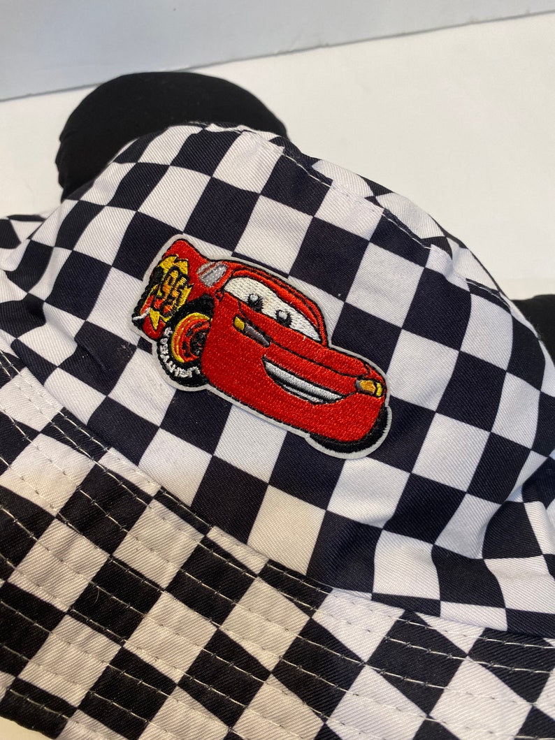 Lighting McQueen bucket hat Adult size and kid size image 2