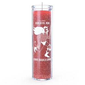 Run Devil Run Unscented Intention Prayer Candle – Make it a Kit & Add Incense and/or a Bracelet #B13